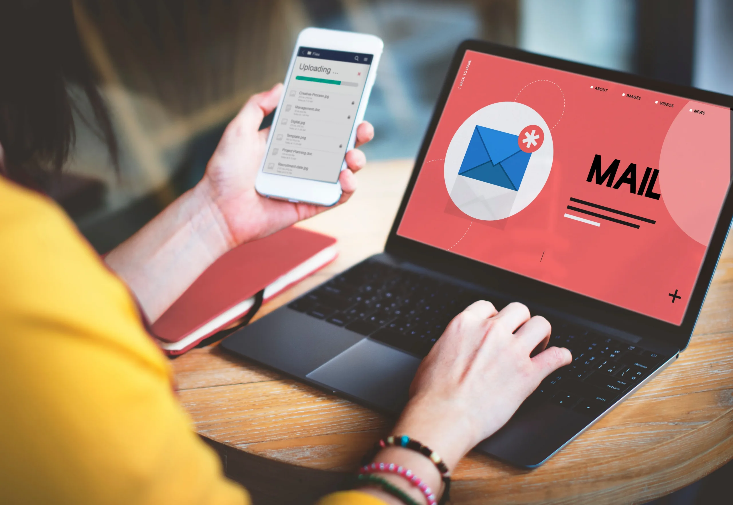 Email banner