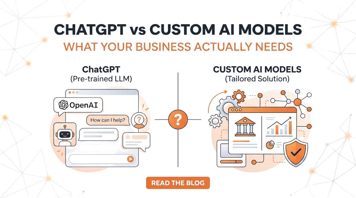 ChatGPT vs custom AI models for business growth and automation